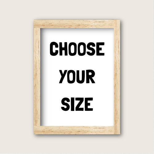 Customize Your Frame